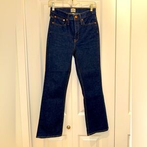 J. Crew Billie Demi-Boot cut jeans. Size 26, dark wash